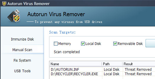 autorun virus remover for pc