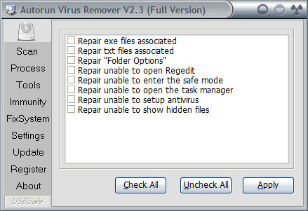 Autorun Virus Remover v2 3 Portable preview 4