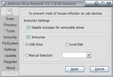 Autorun Virus Remover v2 3 Portable preview 3