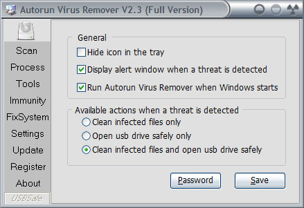 Autorun Virus Remover v2 3 Portable preview 5